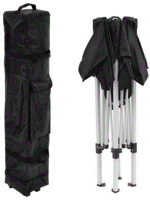 GLOBAL INDUSTRIAL 602190WH Portable Pop Up Canopy 1