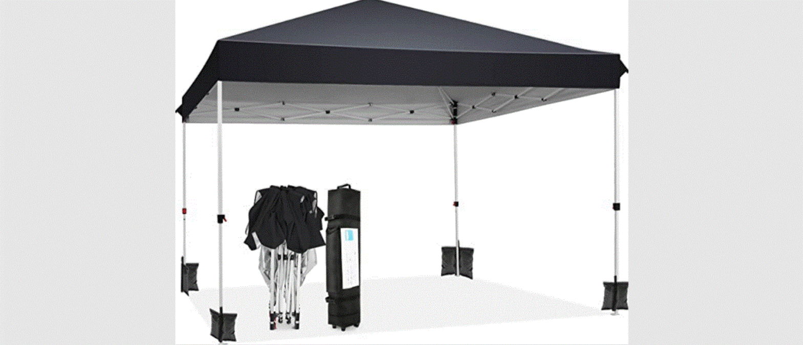 Global Industrial 602190wh Portable Pop Up Canopy User Manual