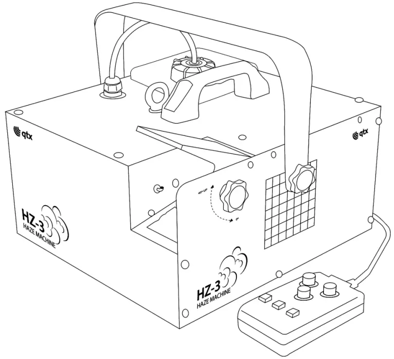 qtx HZ-3 Haze Machine