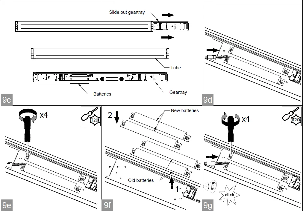 PHILIPS WT475C LED Waterproof Batten Pacific 9
