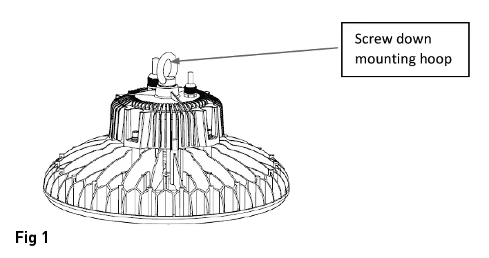 Knightsbridge-HBL150-IP65-150W-LED-UFO-High-Bay-Daylight-fig-1