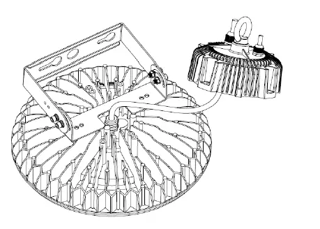Knightsbridge-HBL150-IP65-150W-LED-UFO-High-Bay-Daylight-fig-4