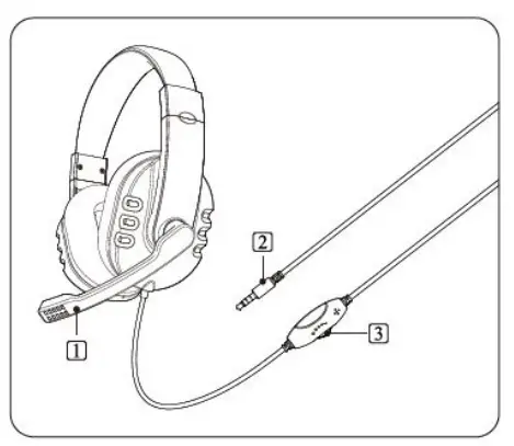 pTron-Sound-Arcade Wired-Gaming-Headphones-1