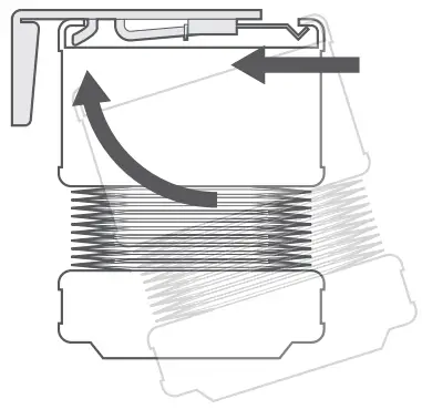blinds2go Top Down or Bottom Up Pleated Blinds - Fitting the blind 1