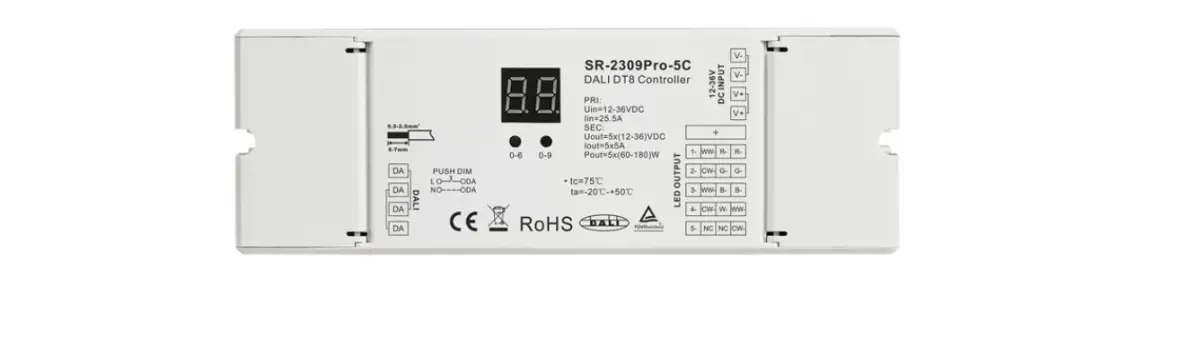 Sunricher Multi-addresses Pro Dali Dt8 Led Controller User Guide
