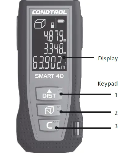 CONDTROL Smart 40 Laser Distance Meter fig (6)
