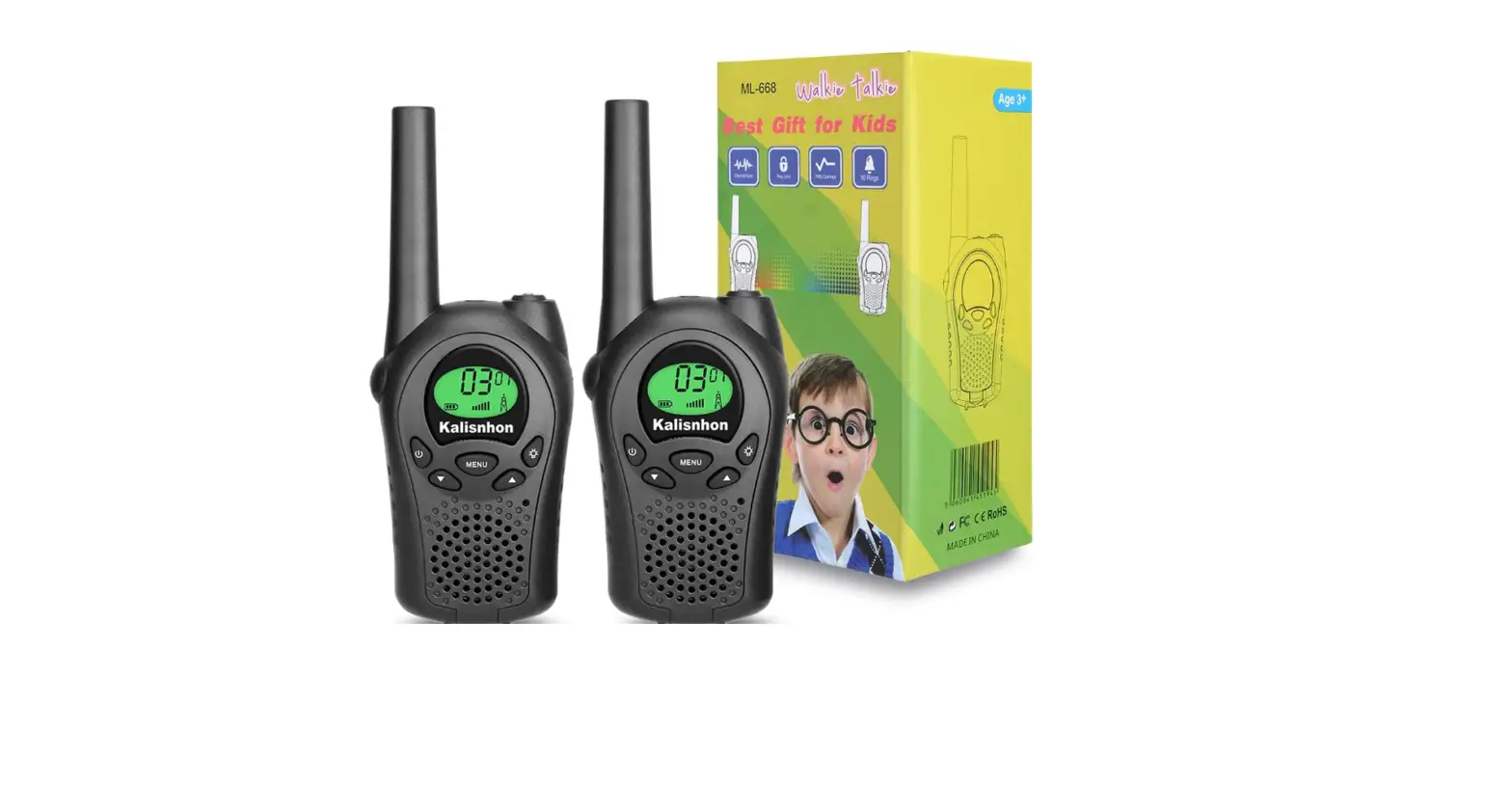 Kalisnhon ‎ks-688-01 Walkie Talkies Kids Toys User Manual