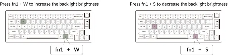 Adjust the Backlight Brightness
