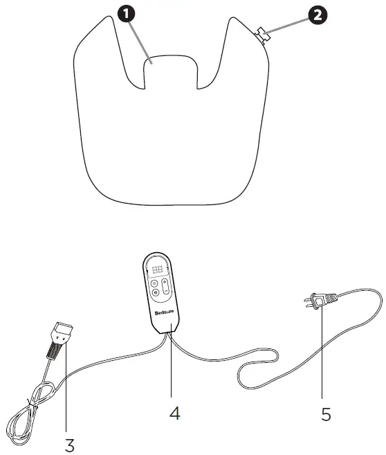 Bedsure BS-HP2422 Heating Pad For Neck And Shoulder 02
