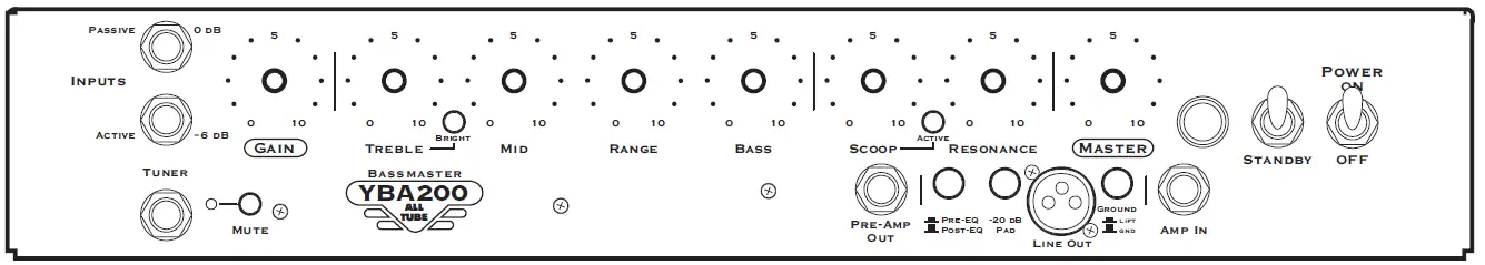 Traynor YBA200 All Tube Bass Amplifier-6