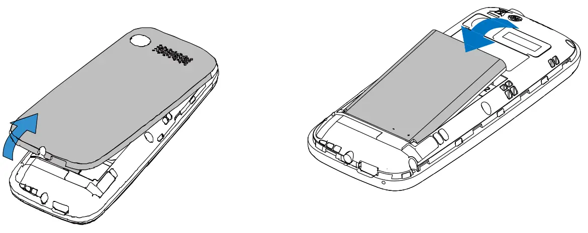 PHILIPS CTE102ABLK Xenium Mobile Phone fig1