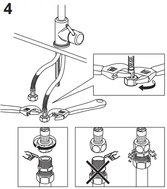 IKEA LUNDSKÄR Wash-basin mixer tap with strainer-fig6