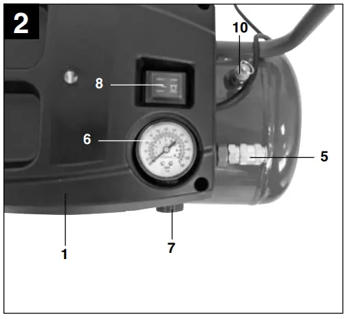 Adjusting the pressure