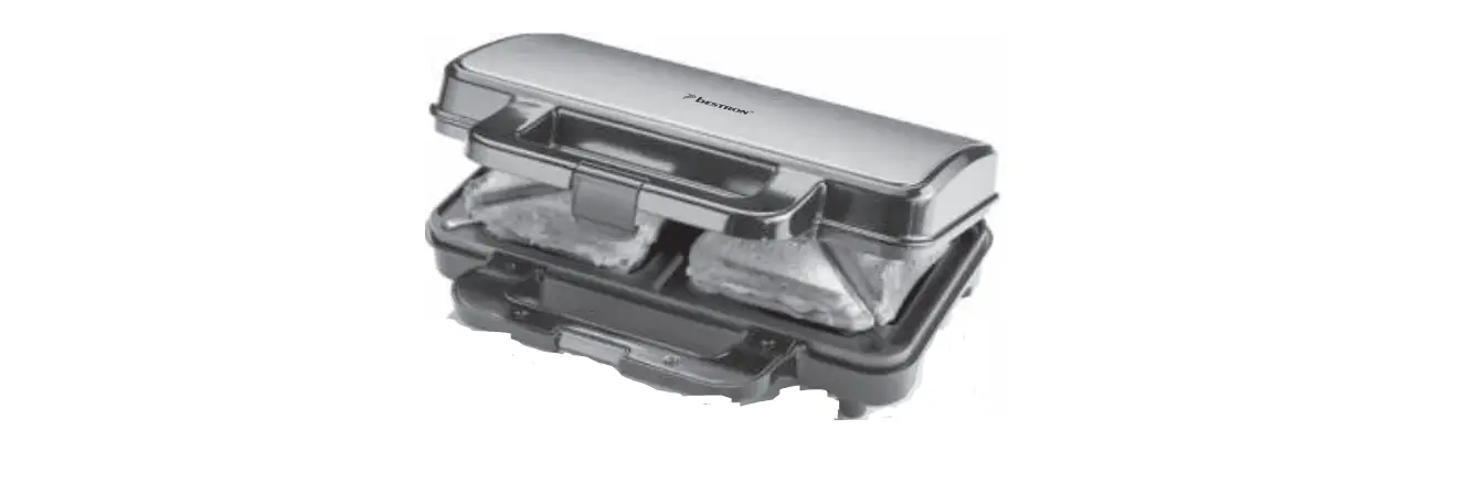 Bestron Asm90xlco Sandwich Maker Instruction Manual Bestron Asm90xlco Sandwich Maker Instruction Manual