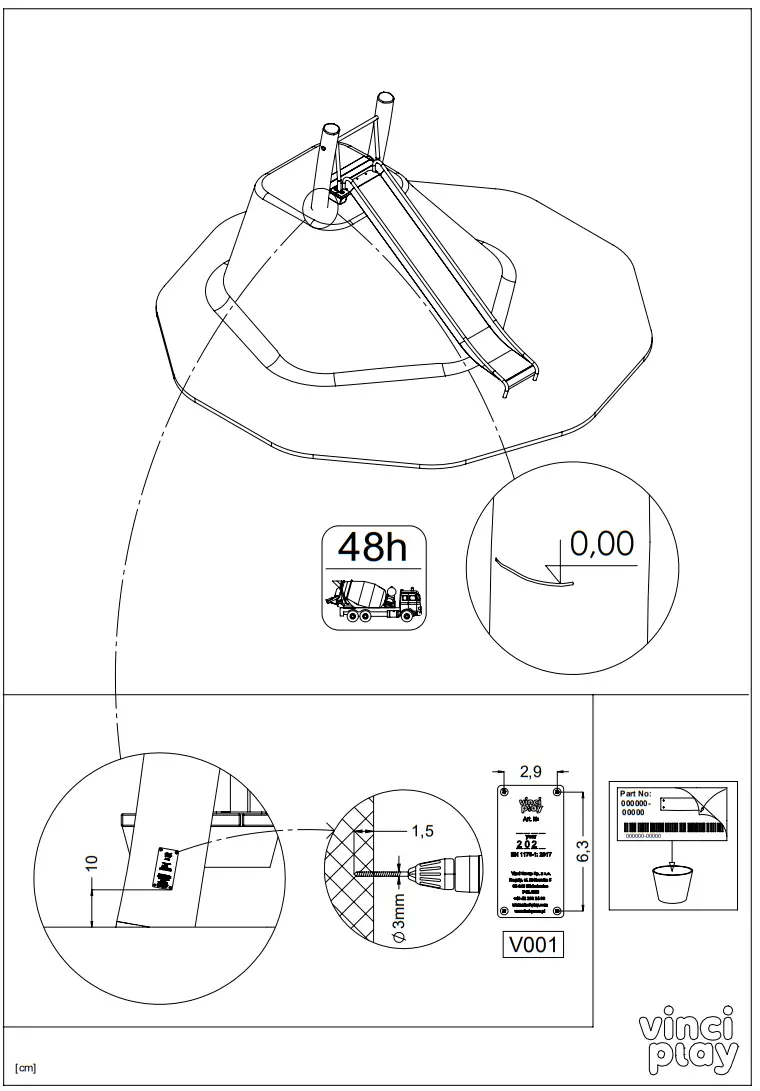 vinci play RB1297 Robinia Slide Terrain - Fig12