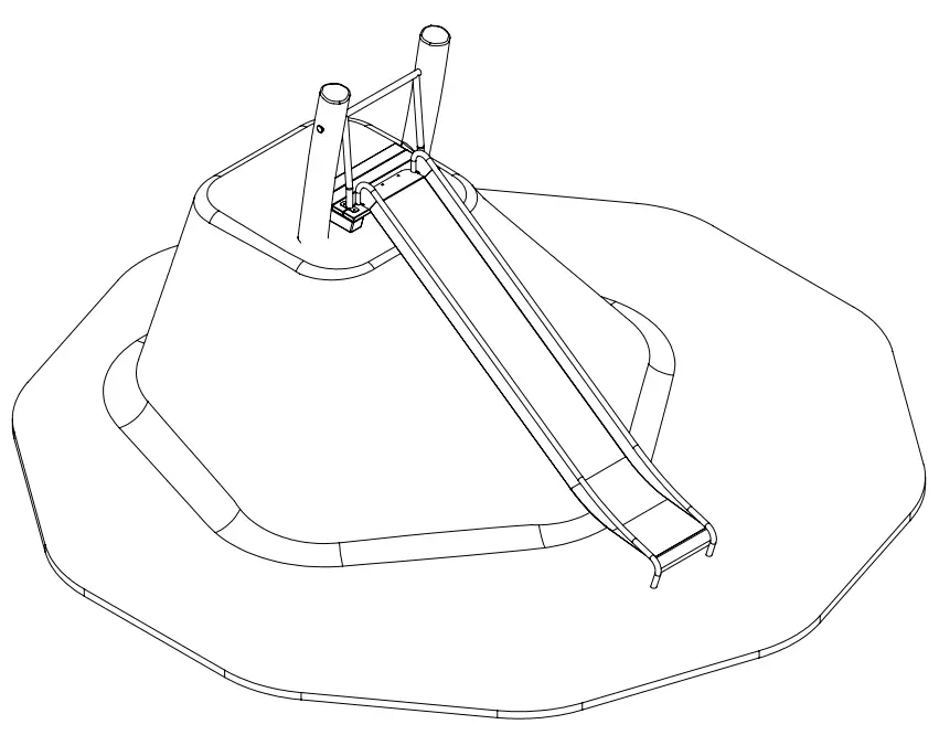 vinci play RB1297 Robinia Slide Terrain