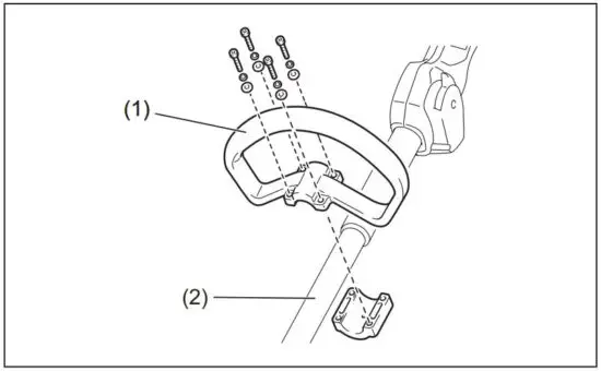 FIG 18 MOUNTING OF HANDLE