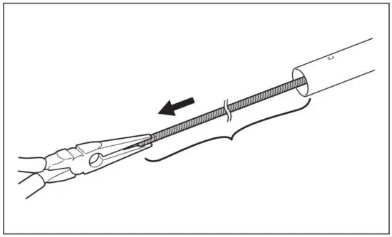 FIG 37 Supply of grease for the flexible shaft