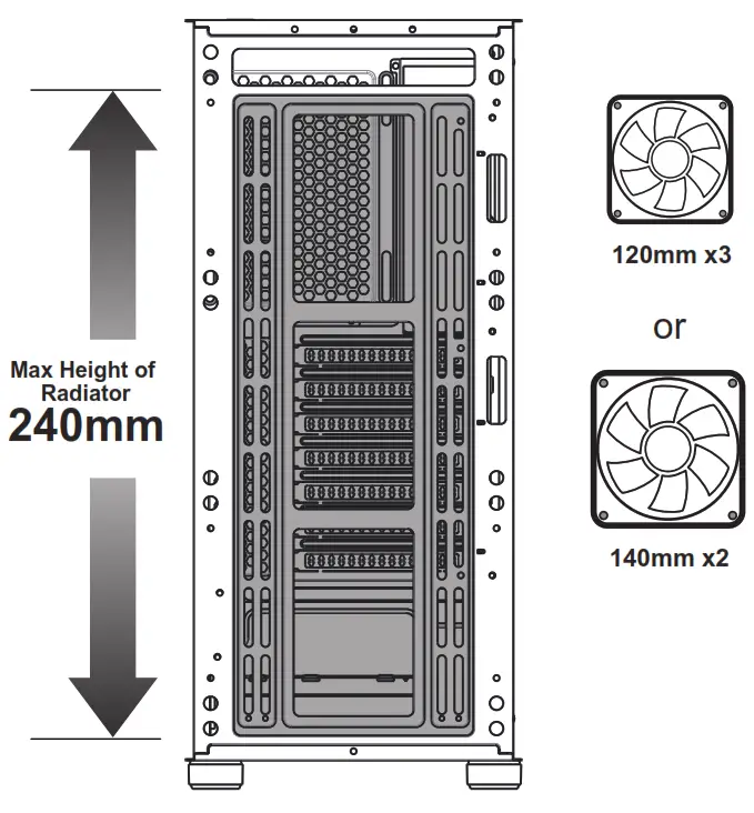 AZZA Spectra ATX Mid-Tower Case - 7