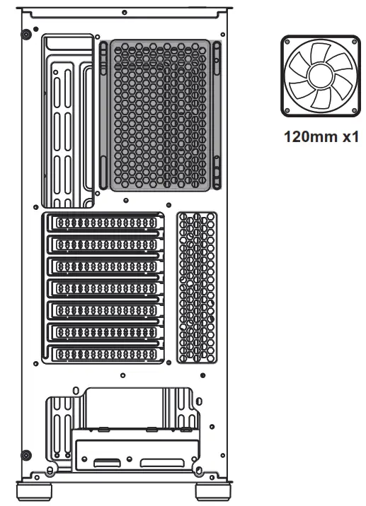 AZZA Spectra ATX Mid-Tower Case - 8