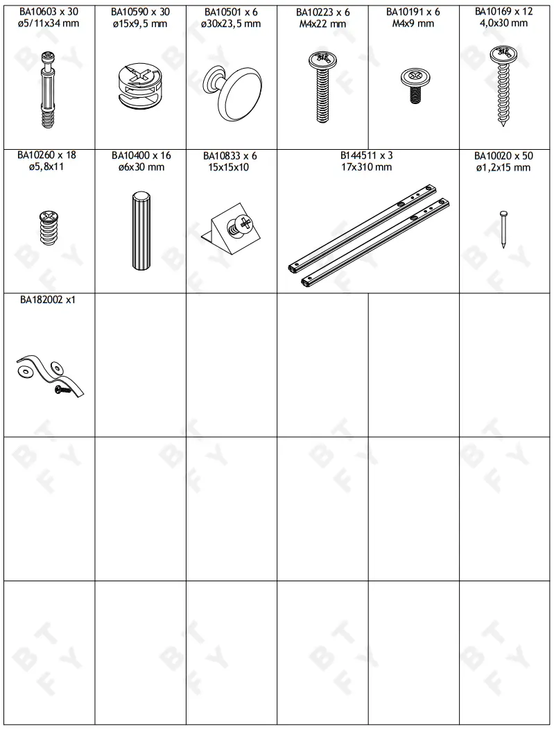 VonHaus 4000004 Grey 3 Drawer Narrow Chest of Drawers - fig 2