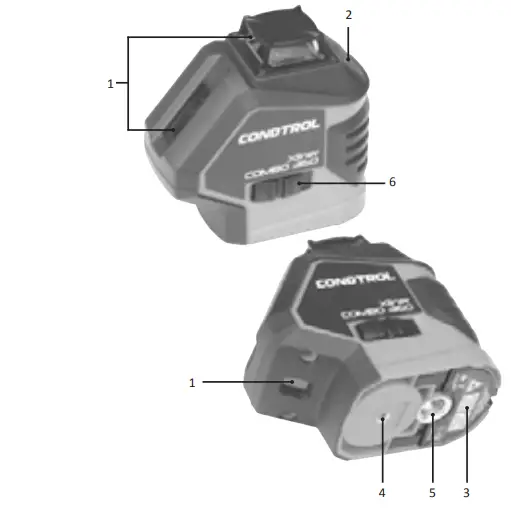 CONDTROL-Xliner-Combo-360-Laser-Levels-fig-1