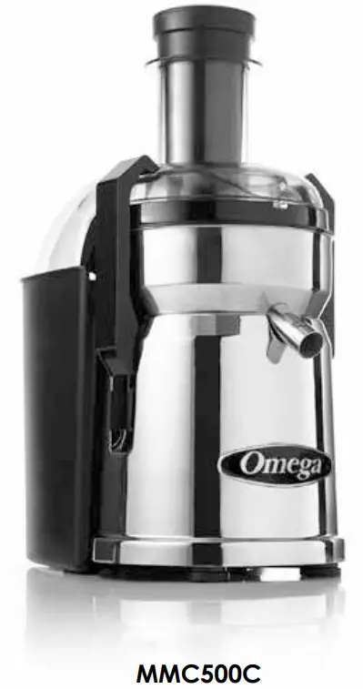 Omega MMC500C Mega Mouth High Speed Juicer - Figure 9
