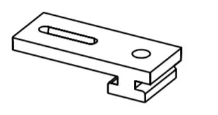 R-TEC AUTOMATION AriA 1 3 H-Rail Traverse - BRACKET3