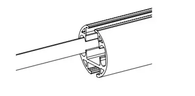R-TEC AUTOMATION AriA 1 3 H-Rail Traverse - Length12