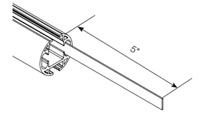 R-TEC AUTOMATION AriA 1 3 H-Rail Traverse - Length19