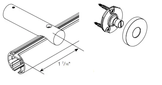 R-TEC AUTOMATION AriA 1 3 H-Rail Traverse - Length6