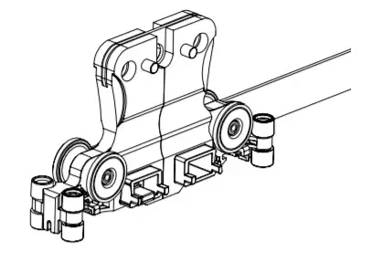 R-TEC AUTOMATION AriA 1 3 H-Rail Traverse - Length8