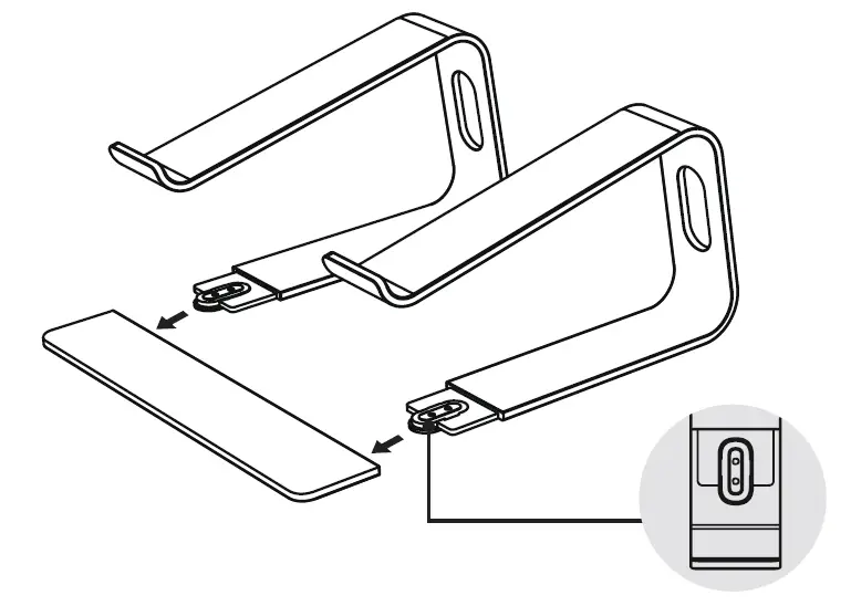 DOUXE LP1 - Laptop stand 1