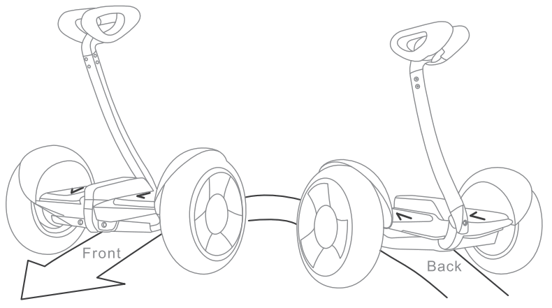 iENYRID K8 Self Balancing Mini Robot Scooter - FIGURE 1