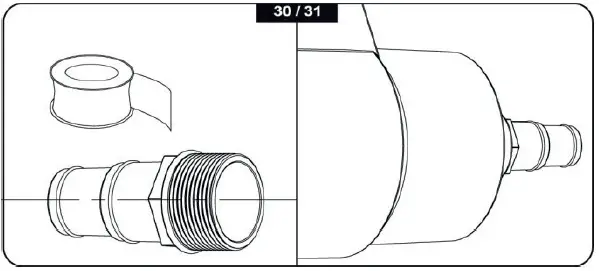 Steinbach 012141 Nuovo de Luxe II Steel Wall Pool Set fig 32