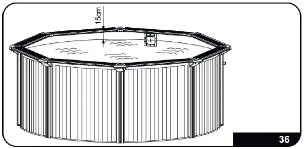 Steinbach 012141 Nuovo de Luxe II Steel Wall Pool Set fig 33