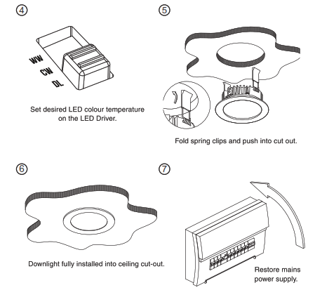 atom AT9087 LED Downlight - 2
