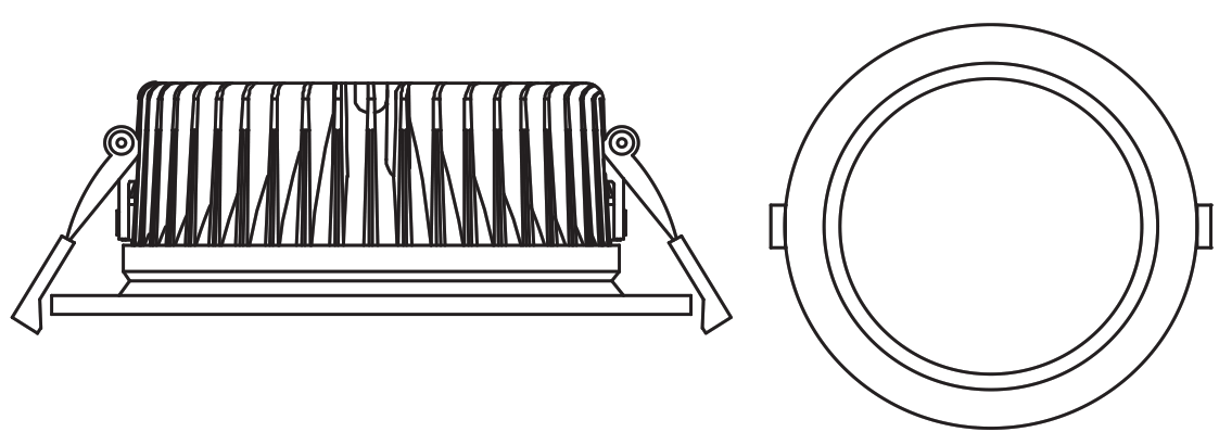 atom AT9087 LED Downlight