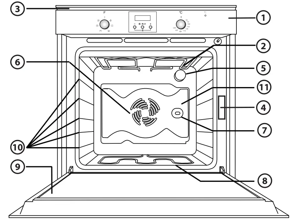 HOTPOINT 097AOY54CIX Built In Oven fig 4