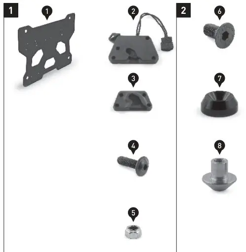 SW-MOTECH BC.SYS.08.518.20000B SysBag 30 Bag System Instruction Manual - Parts List