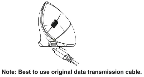 ProtoArc EM13 Bluetooth Wireless Rechargeable Left Handed Vertical Mouse - mouse1