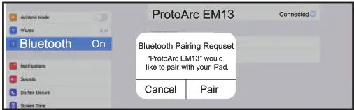 ProtoArc EM13 Bluetooth Wireless Rechargeable Left Handed Vertical Mouse - winbows 10 system 12