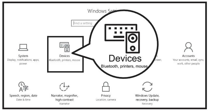 ProtoArc EM13 Bluetooth Wireless Rechargeable Left Handed Vertical Mouse - winbows 10 system 2