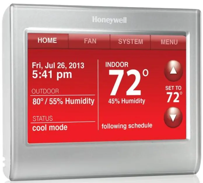 Honeywell RTH9580 Wi-Fi Color Touchscreen -