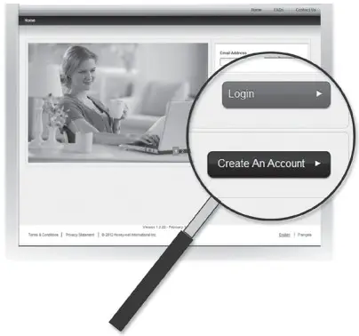 Honeywell Smart Color Touchscreen - nstructions on the