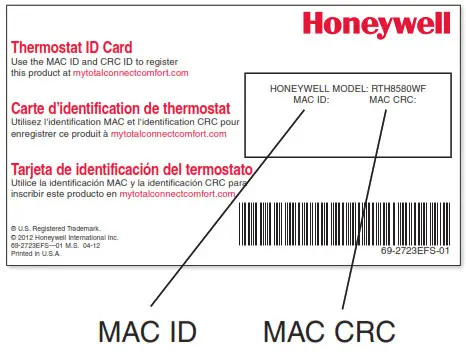 Honeywell Smart Color Touchscreen - qr 2