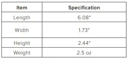 iOttie Terus Monitor Mount for iPhone User Manual - Product Specifications