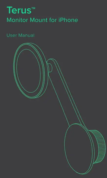 iOttie Terus Monitor Mount for iPhone User Manual