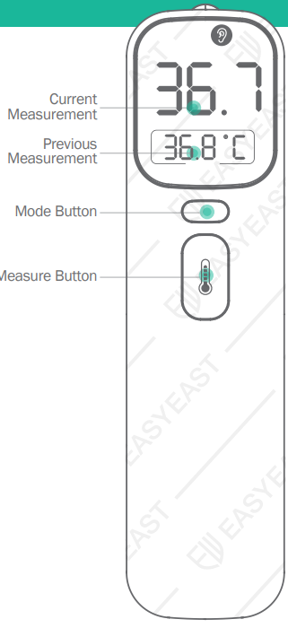 EasyEast-OTB00013-Touchless-Infrared-Thermometer-fig-1