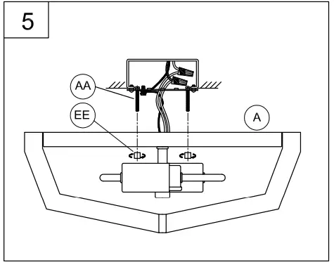 PROGRESS-3LIGHTING-P350224-15-Inch-Wide-Flush-Mount-Ceiling-Fixture-FIG7